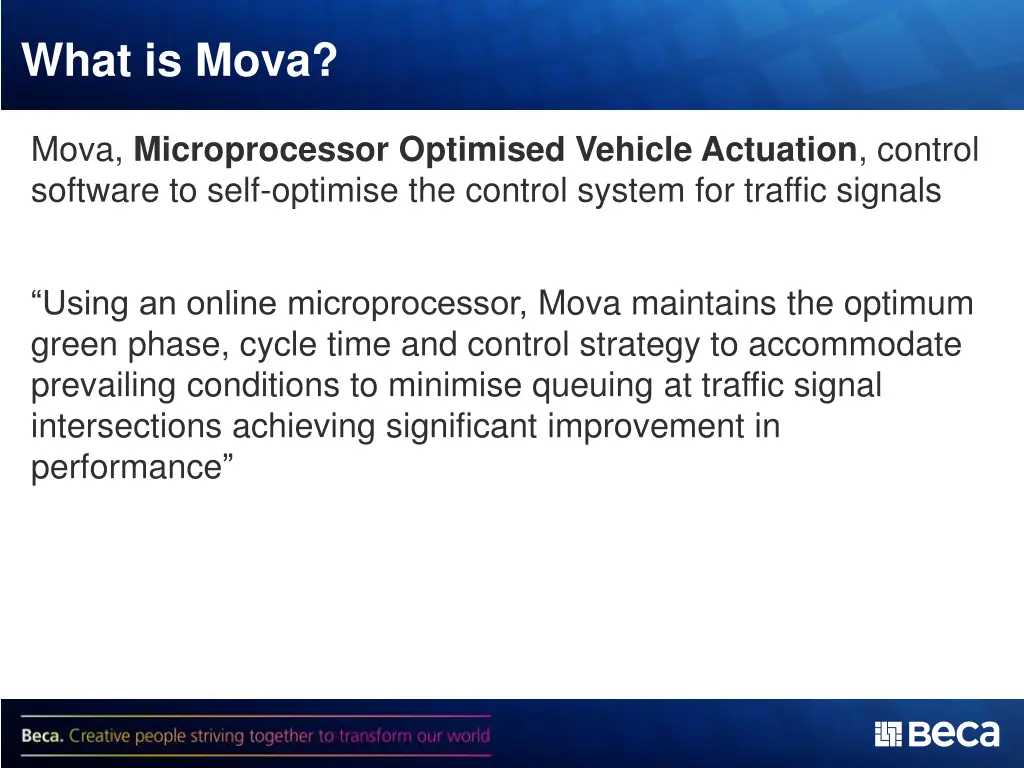 what is mova