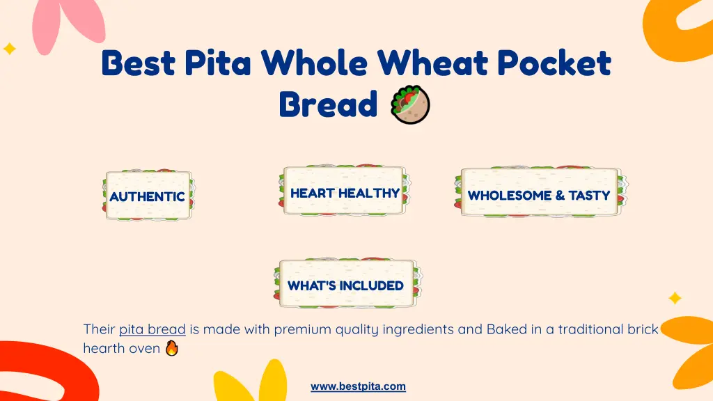 best pita whole wheat pocket bread
