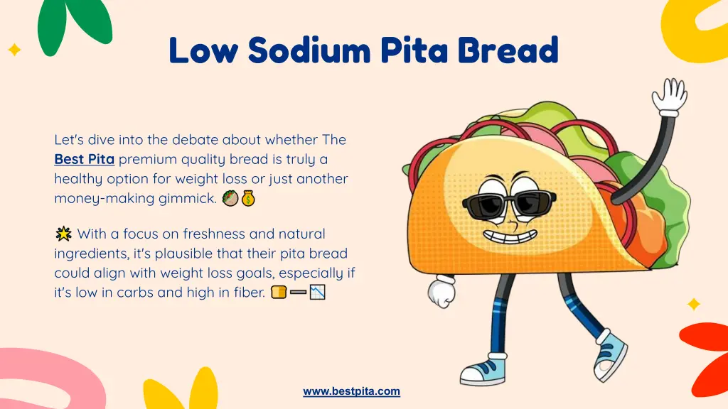 low sodium pita bread