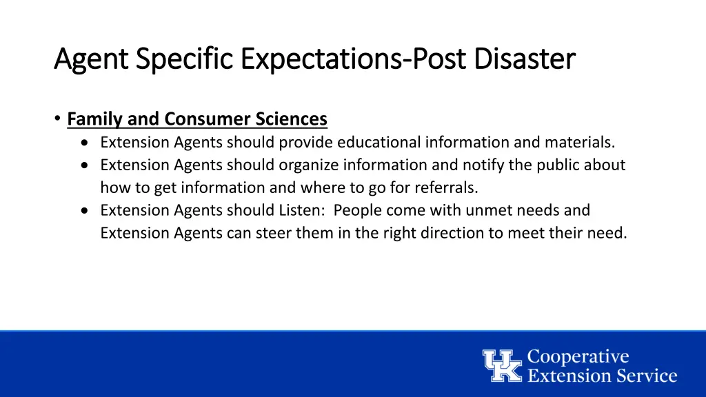 agent specific expectations agent specific 5