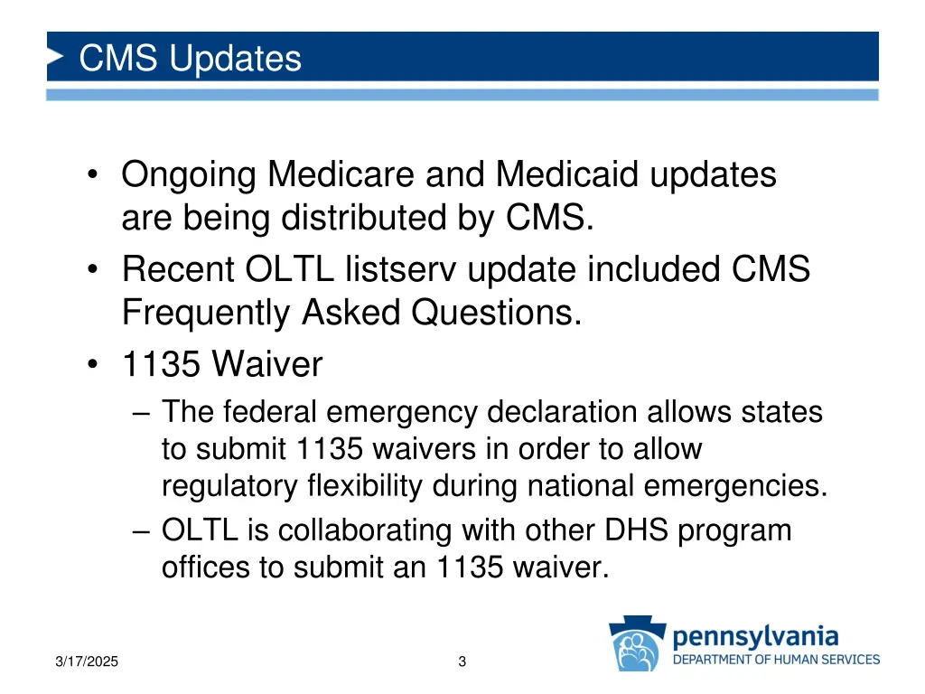 cms updates
