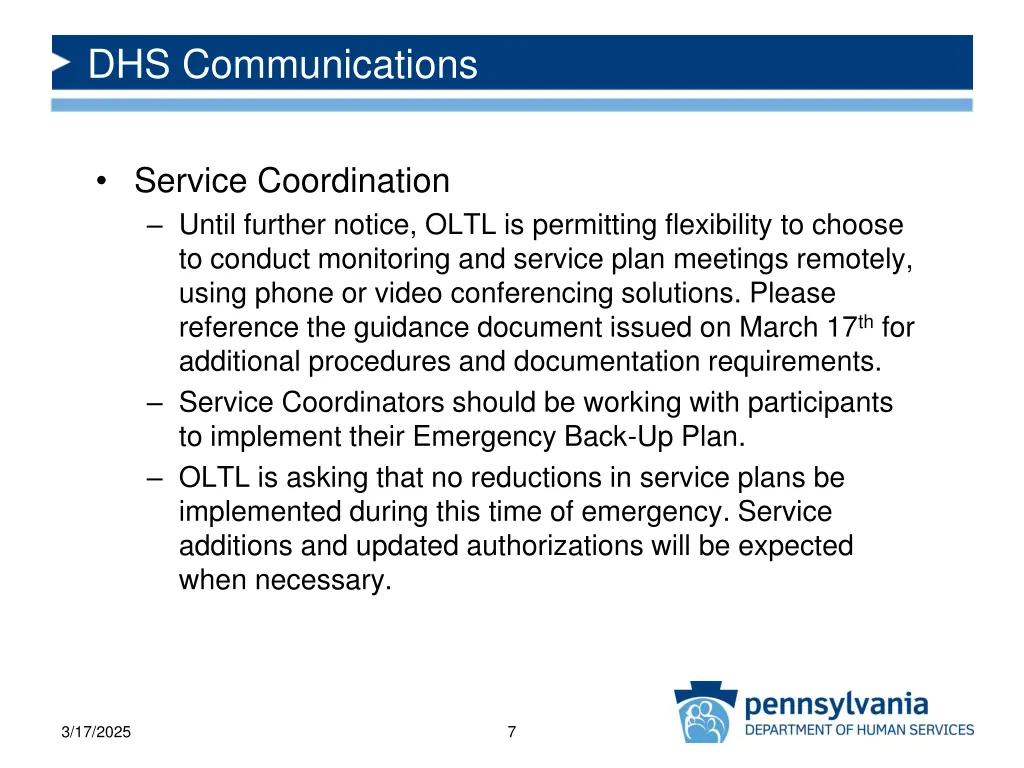 dhs communications 1