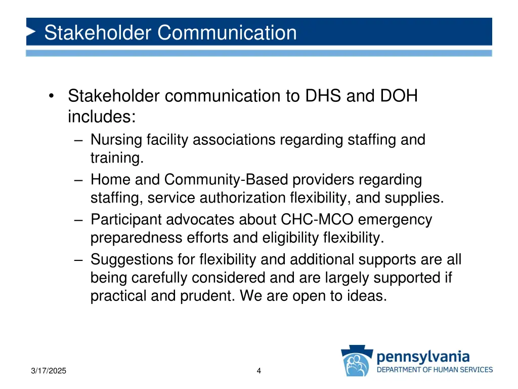 stakeholder communication