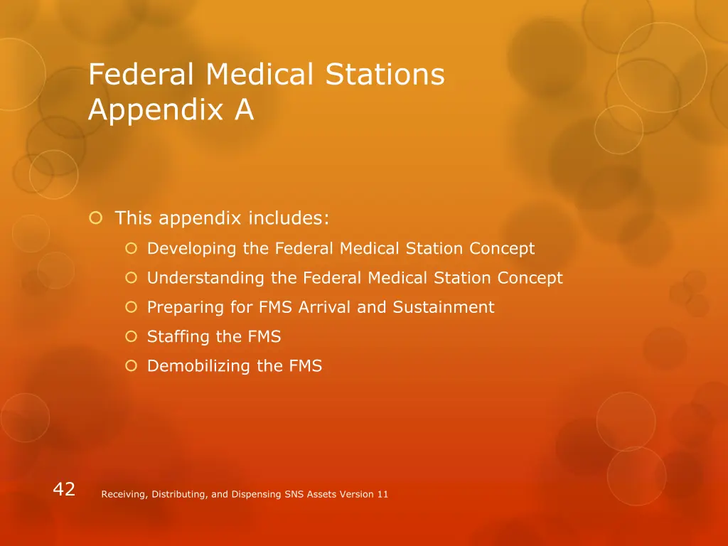 federal medical stations appendix a