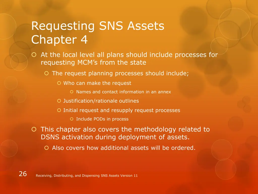 requesting sns assets chapter 4 1