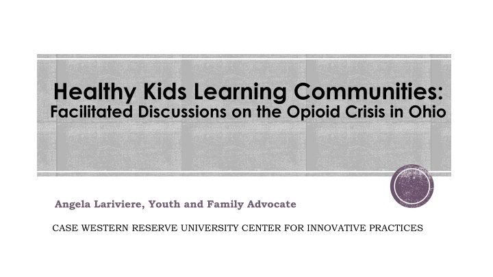 healthy kids learning communities facilitated
