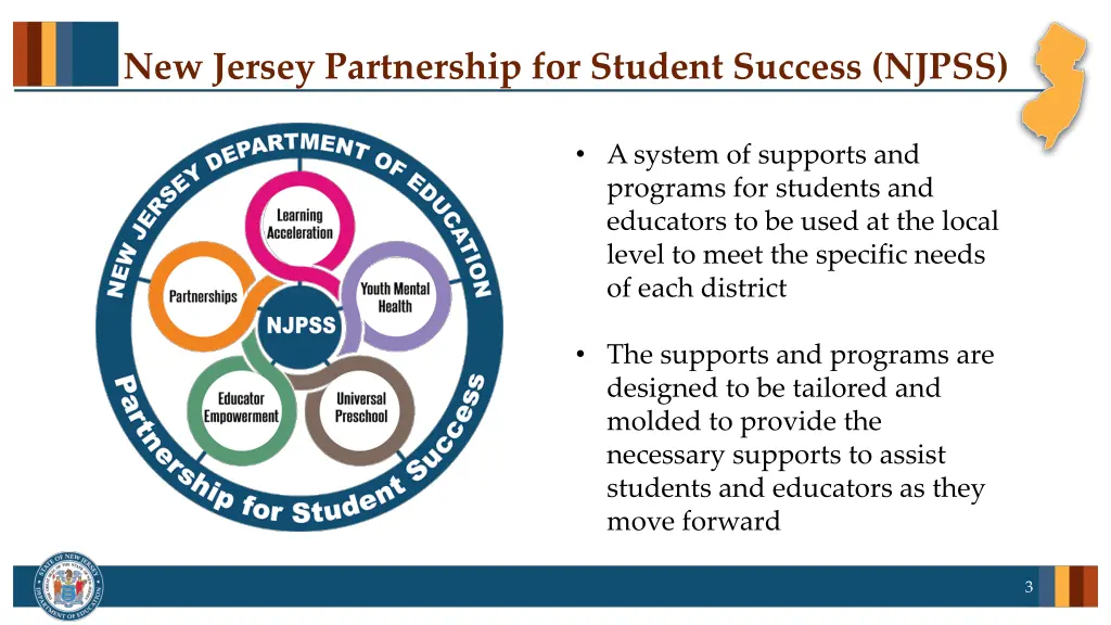 new jersey partnership for student success njpss