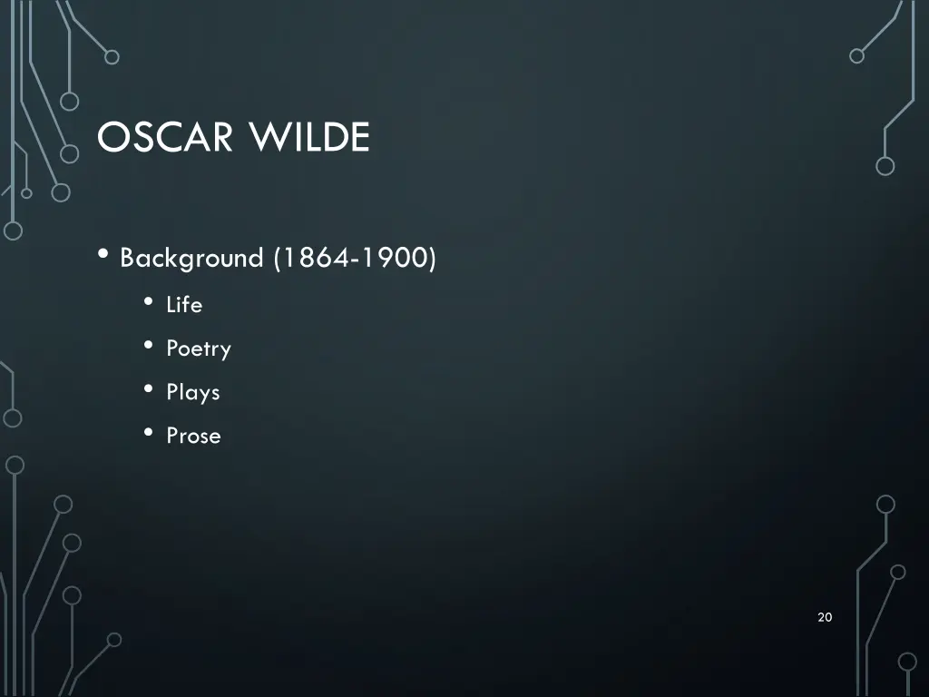 oscar wilde