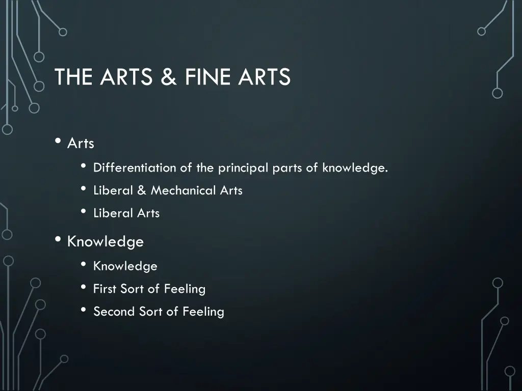 the arts fine arts 1
