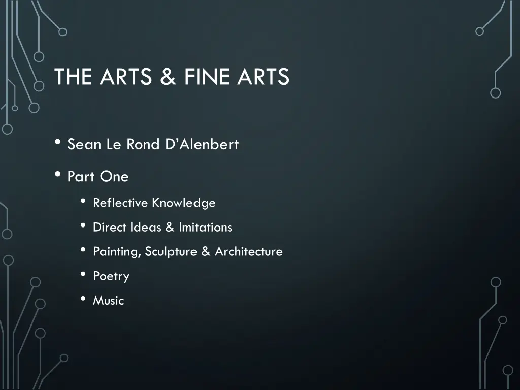 the arts fine arts