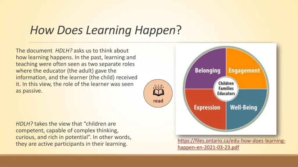 how does learning happen