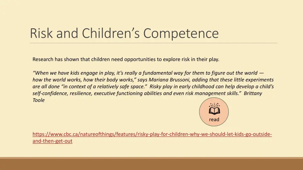 risk and children s competence