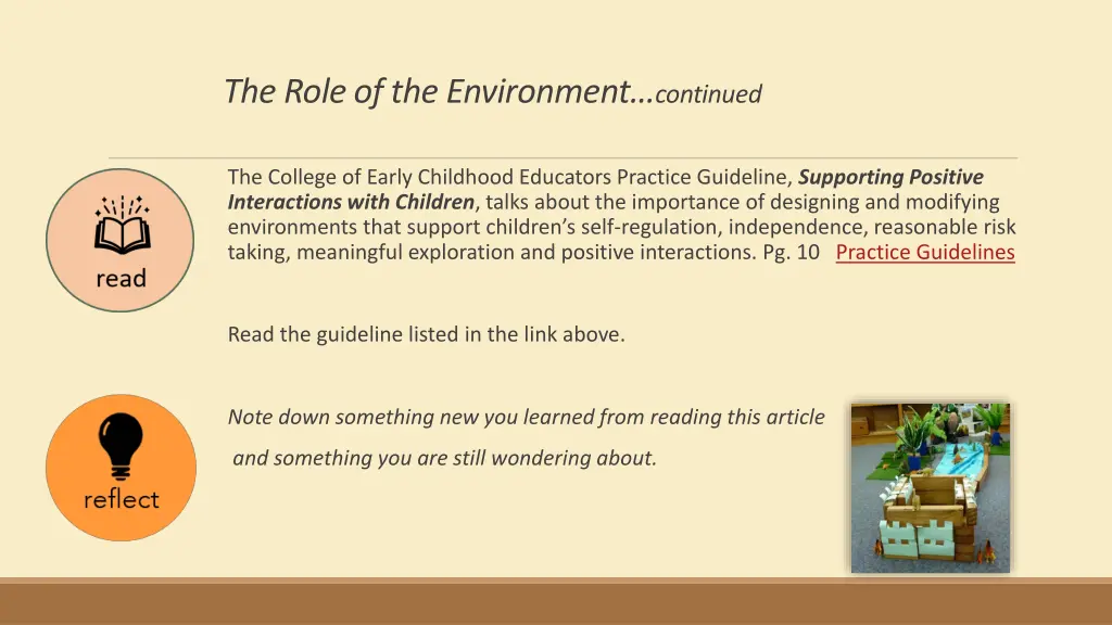 the role of the environment continued 1