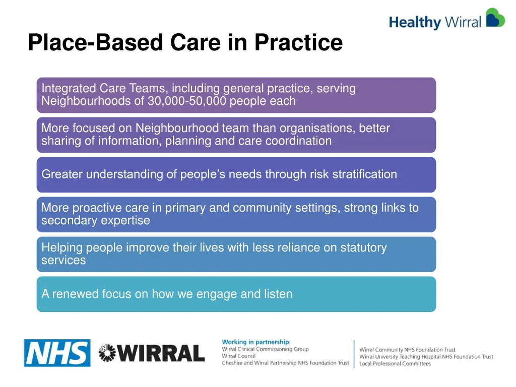 place based care in practice
