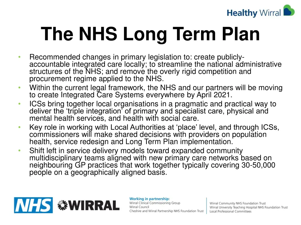 the nhs long term plan