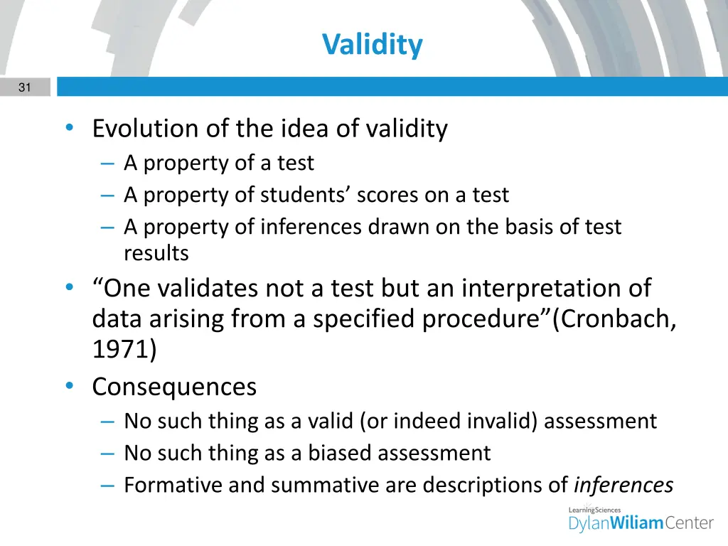 validity