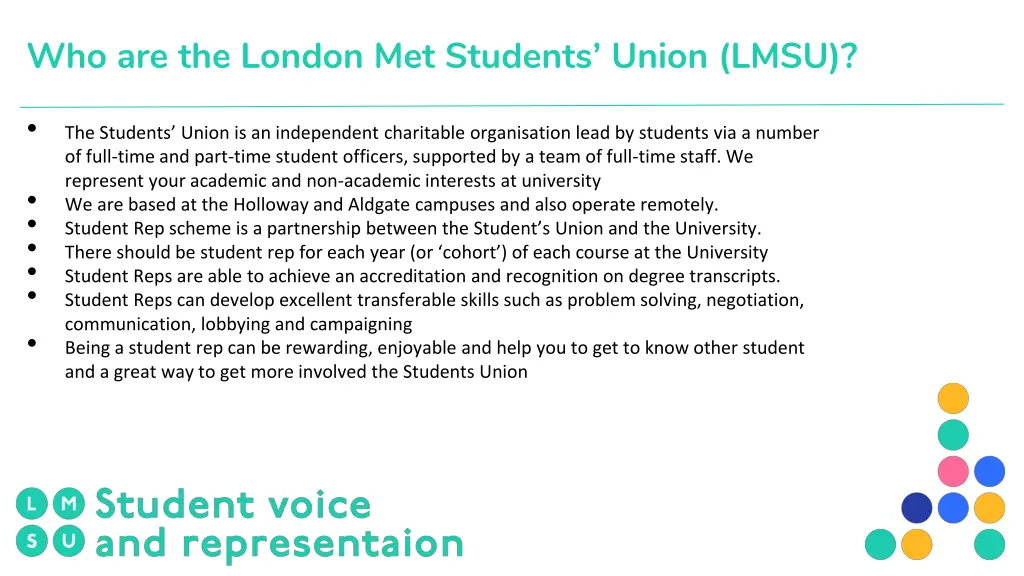 who are the london met students union lmsu