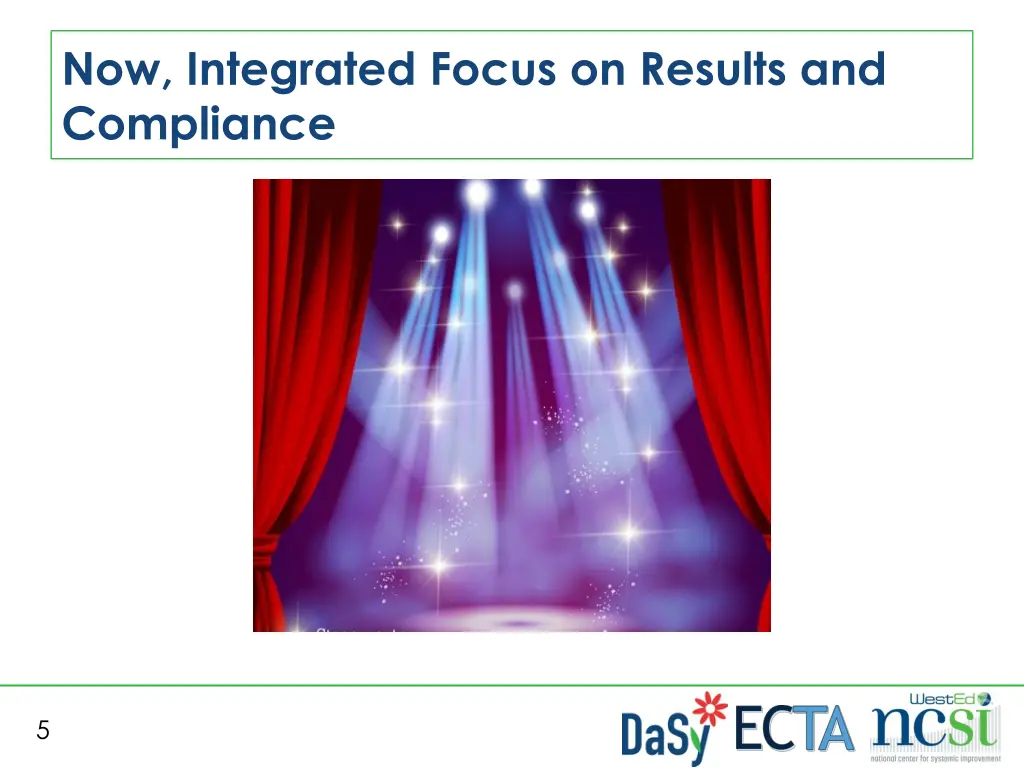 now integrated focus on results and compliance