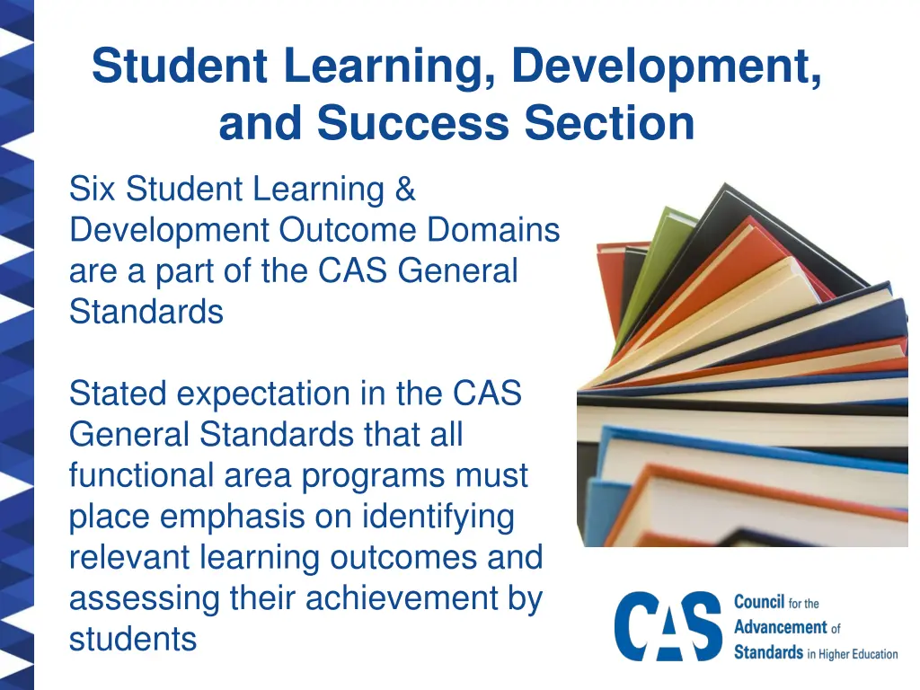 student learning development and success section