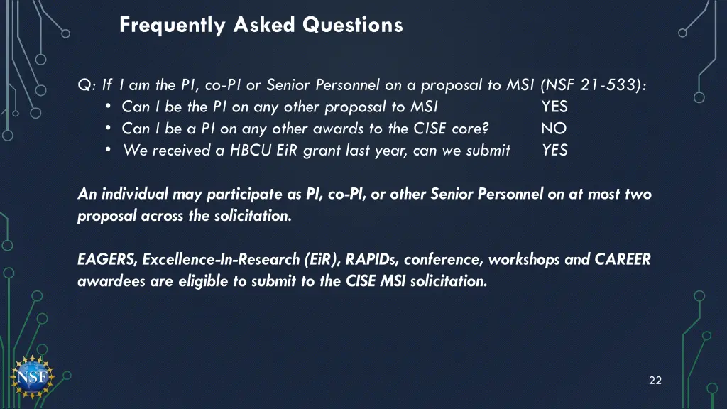 frequently asked questions