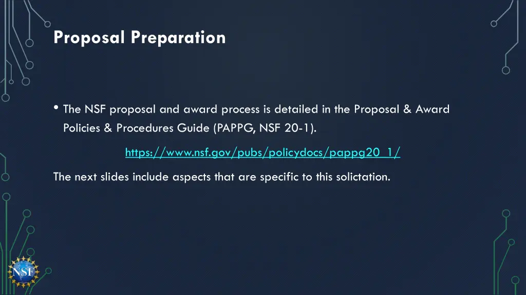 proposal preparation