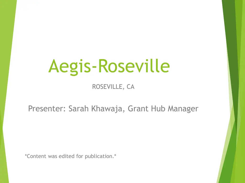 aegis roseville
