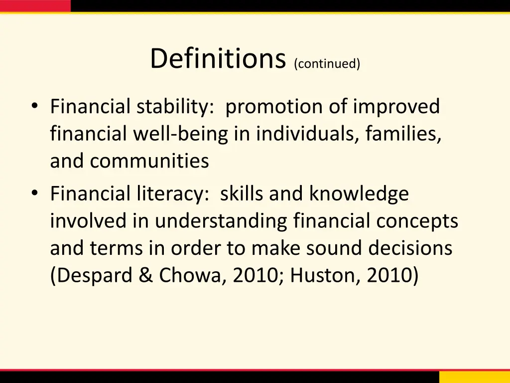 definitions continued