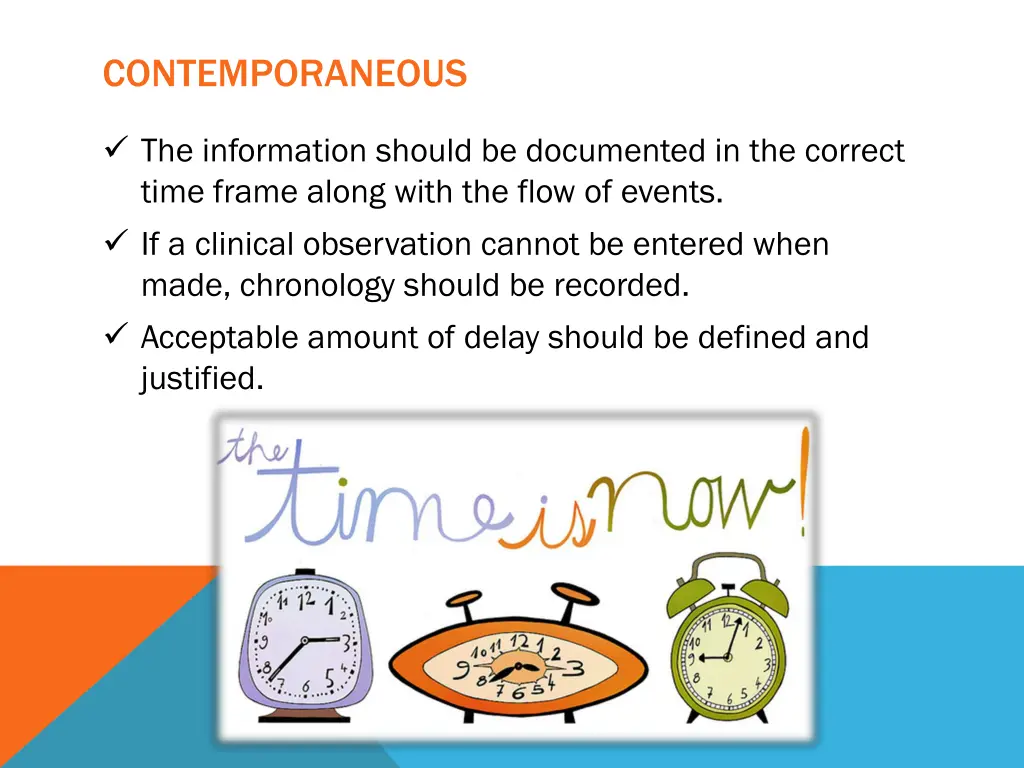 contemporaneous