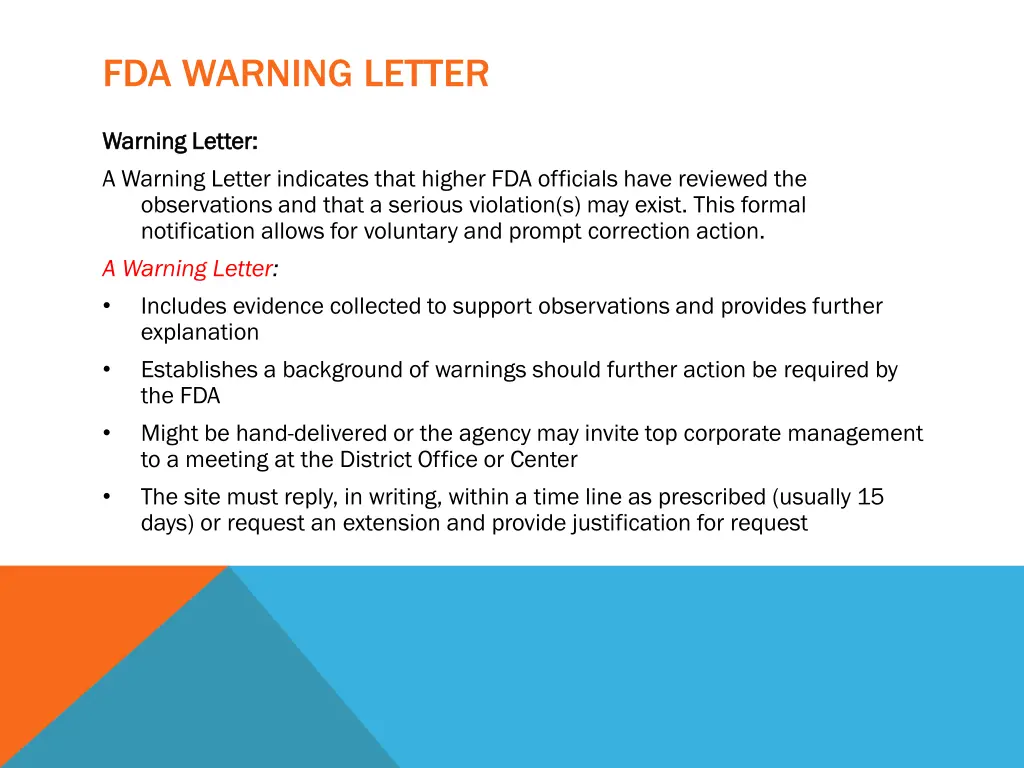 fda warning letter 1