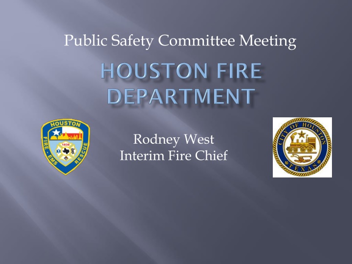 public safety committee meeting