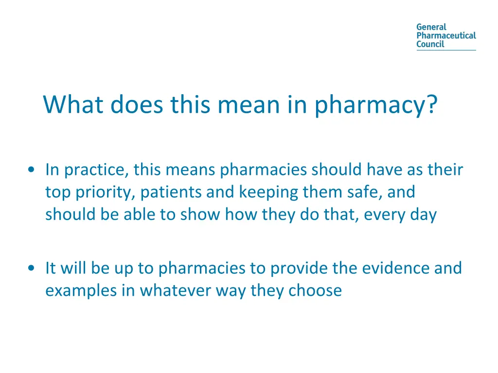 what does this mean in pharmacy