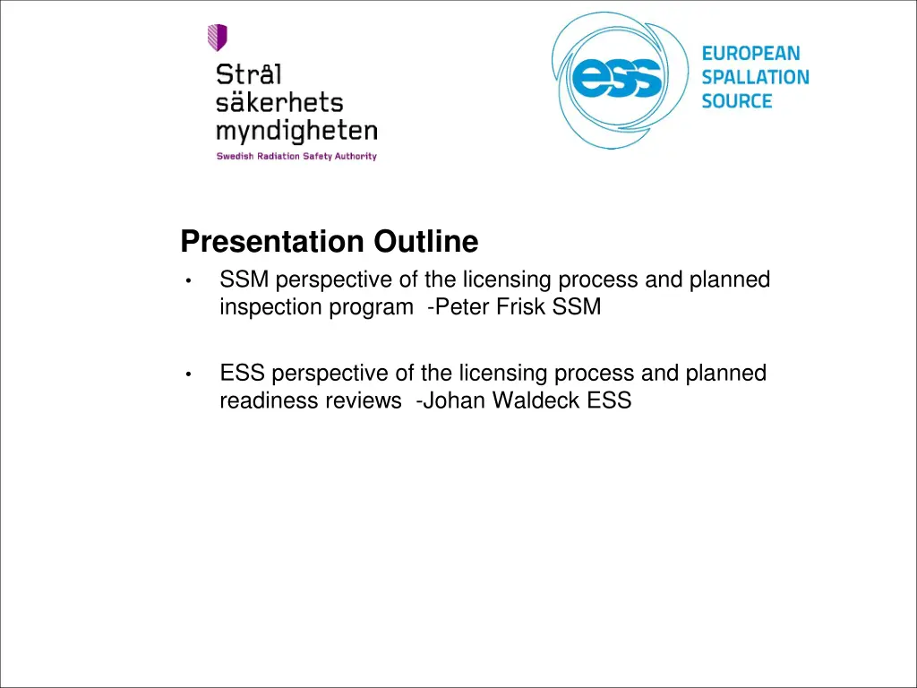 presentation outline ssm perspective