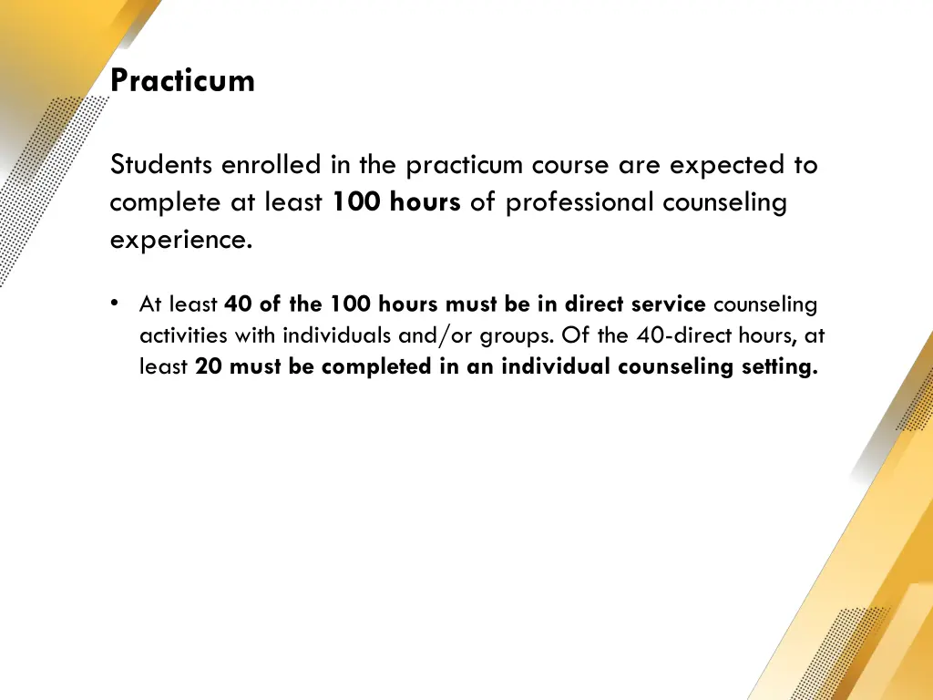 practicum