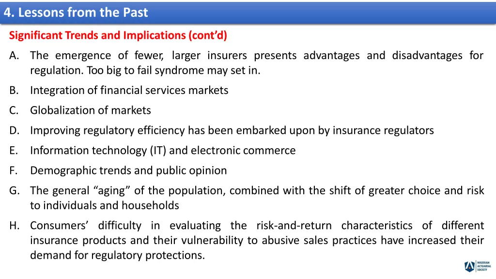 4 lessons from the past 2