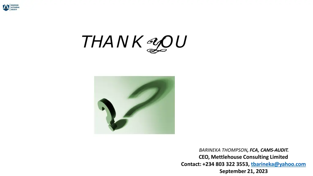 thank