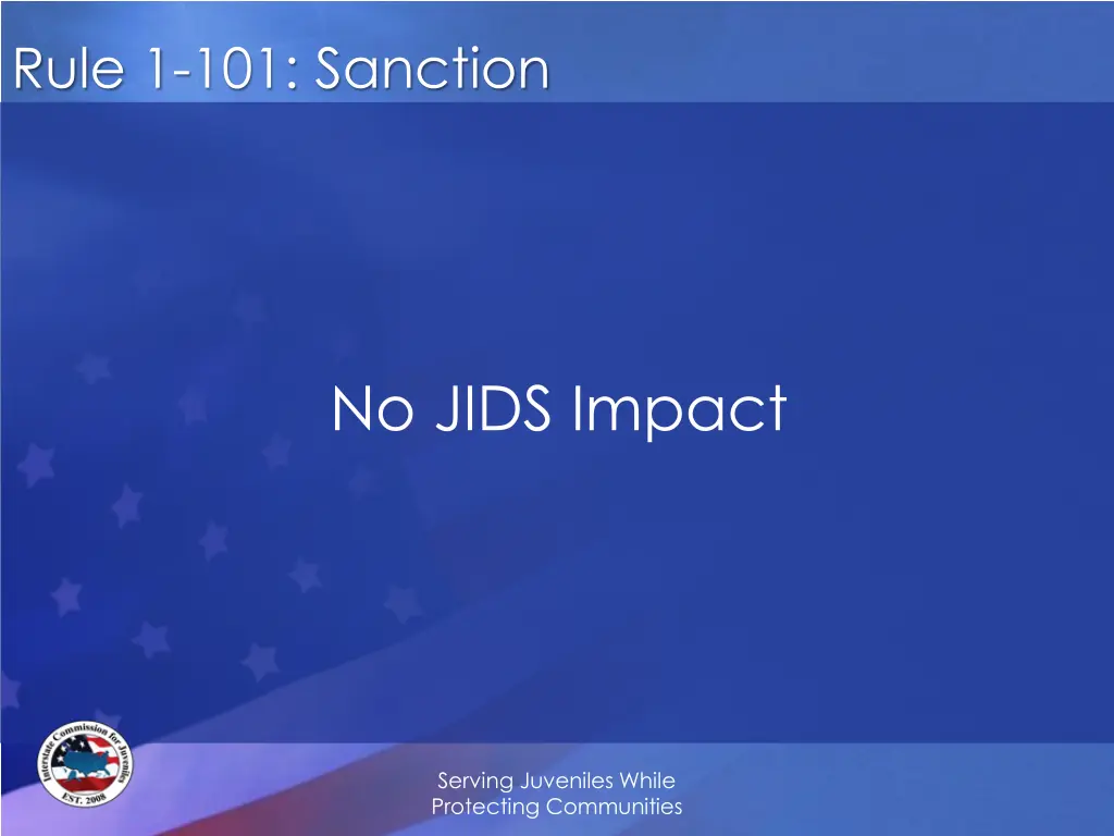 rule 1 101 sanction