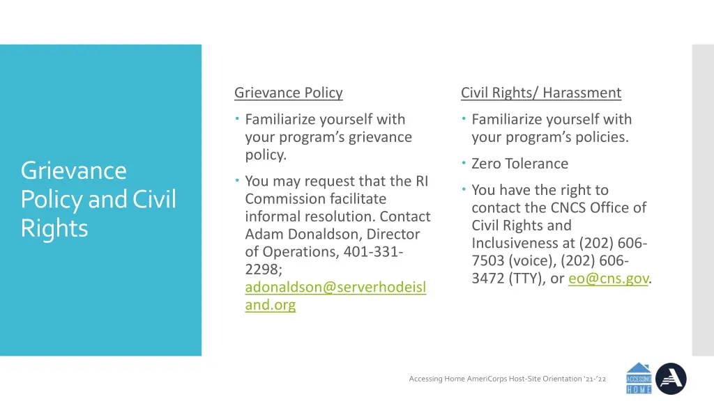 grievance policy
