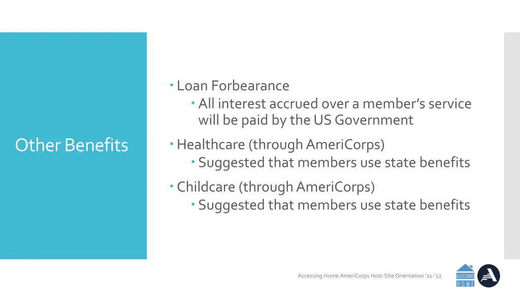 loan forbearance all interest accrued over