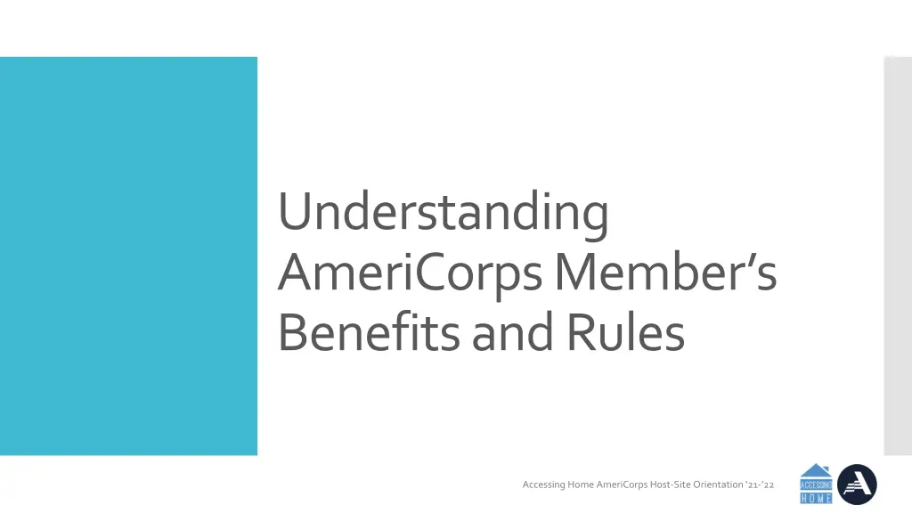 understanding americorps member s benefits