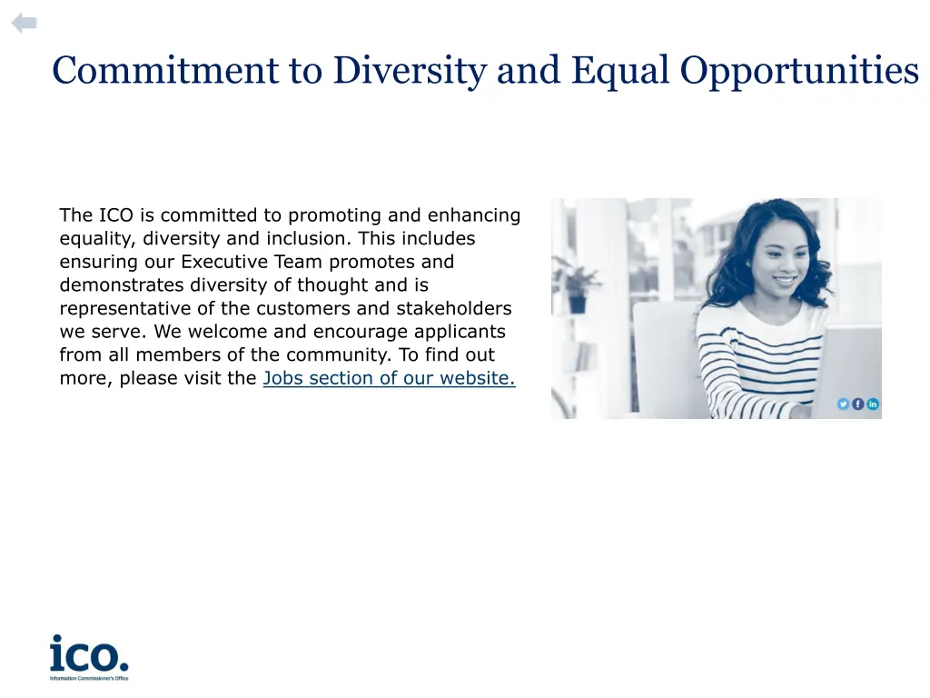 commitment to diversity and equal opportunities