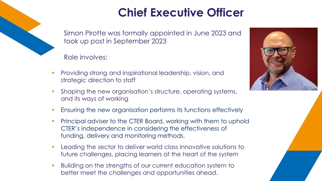 chief executive officer