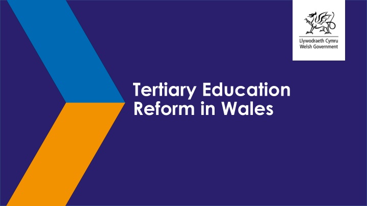 tertiary education reform in wales