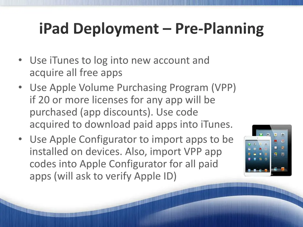 ipad deployment pre planning 1
