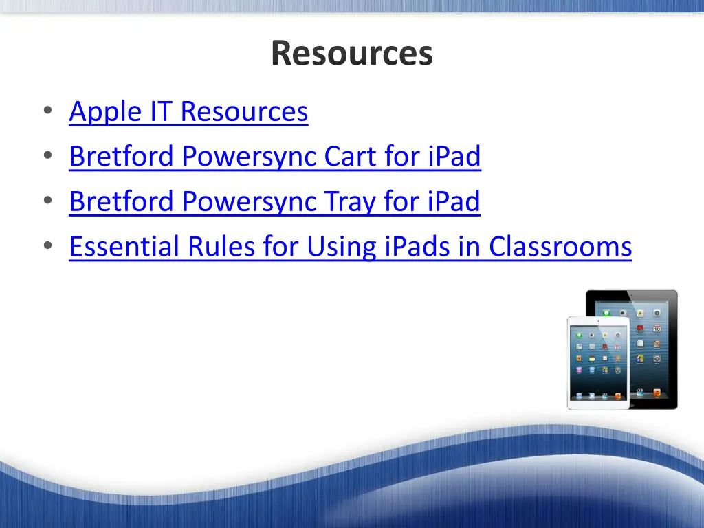 resources