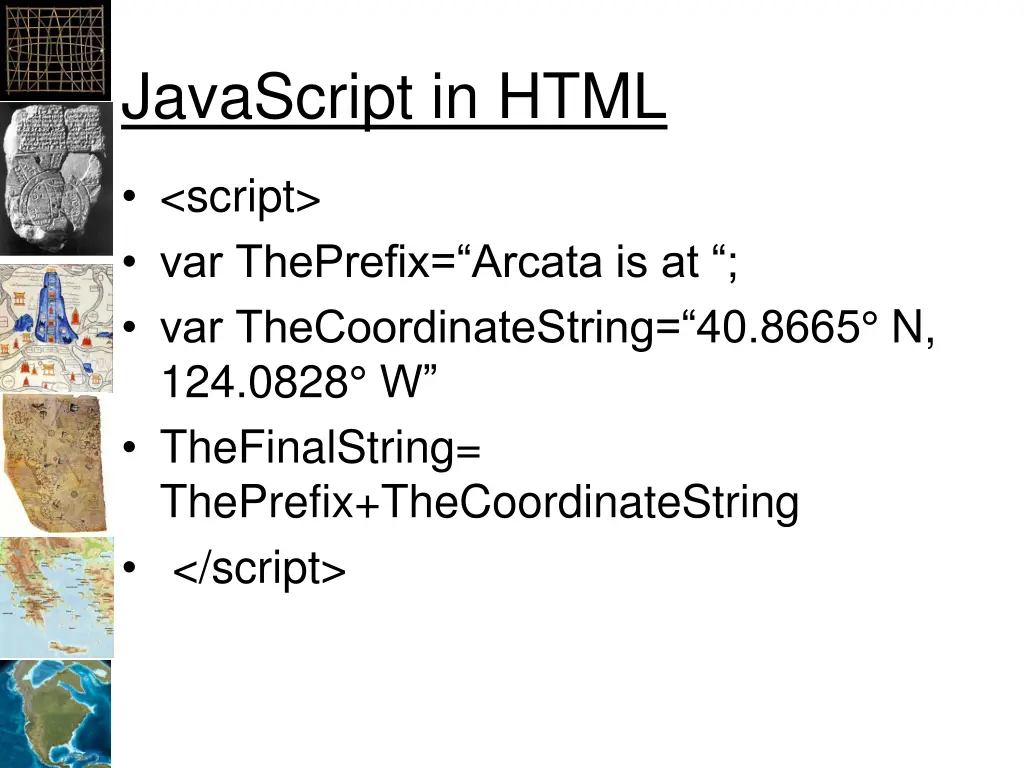 javascript in html 1