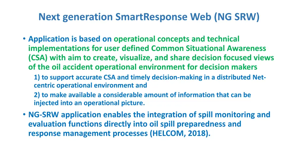 next generation smartresponse web ng srw