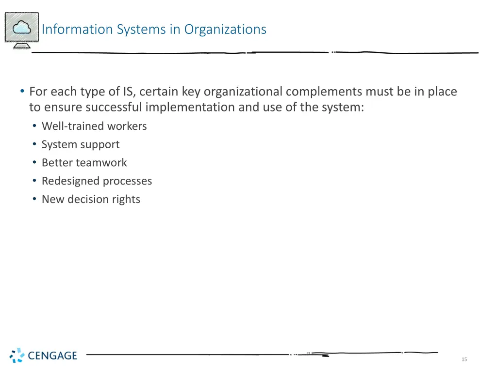 information systems in organizations