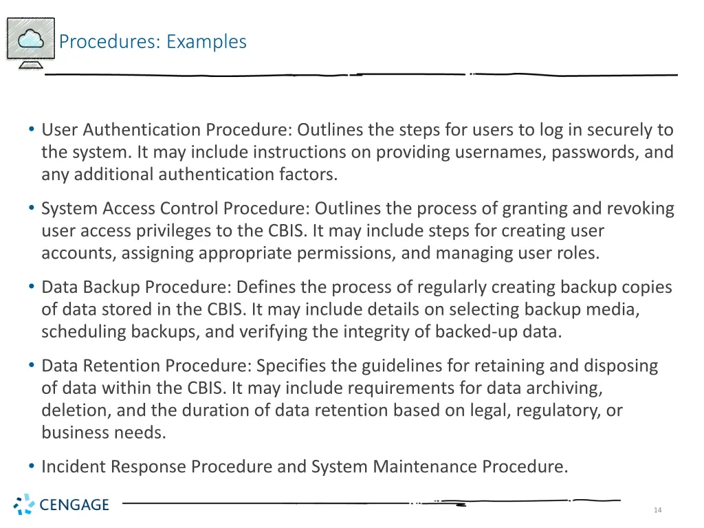 procedures examples