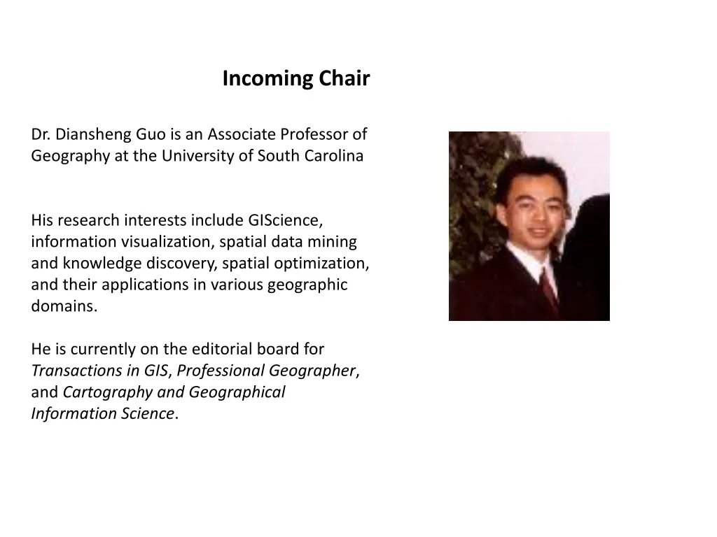 incoming chair