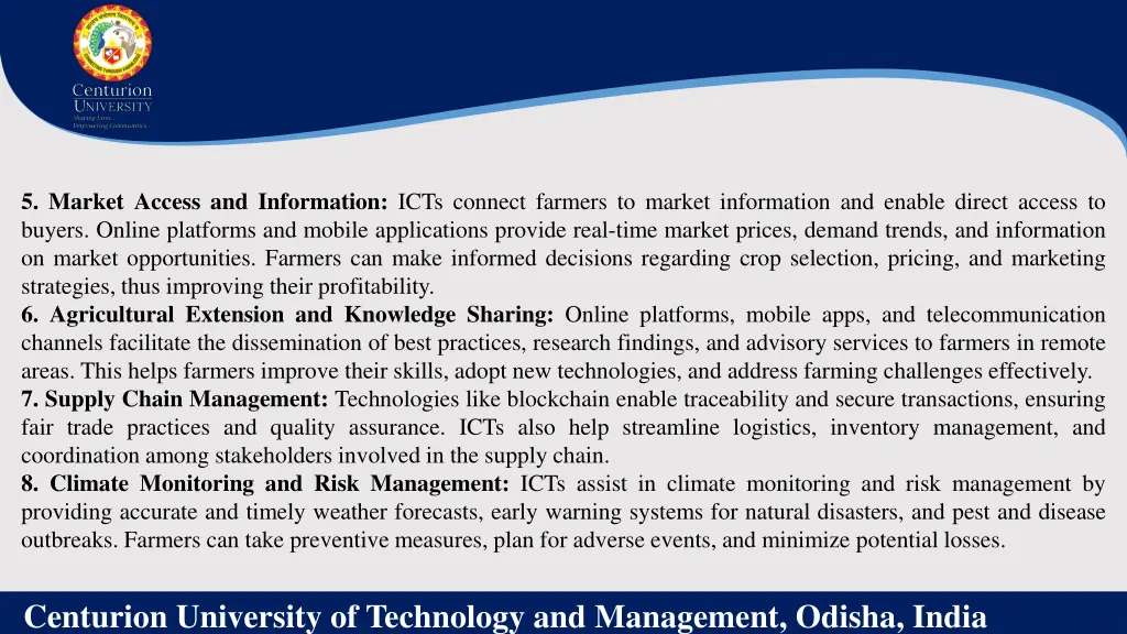 5 market access and information icts connect